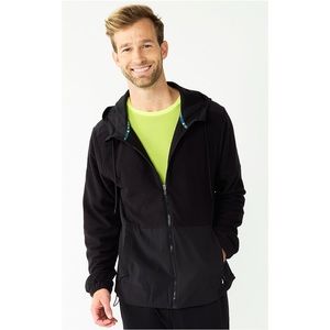 NWT Men's Tek Gear Performance Jacket Black Size M